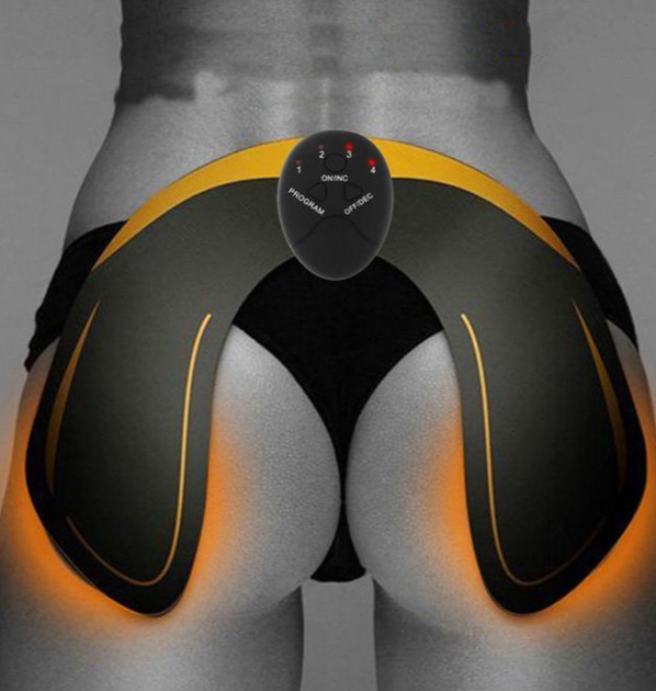 EMS Hip Muscle Training Stimulator Trainer Abs Fitness Massager Buttocks Butt Lifting Trainer Slimming Weight Loss Massager