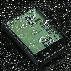 Waterproof odometer riding stopwatch