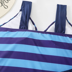 European And American New Large Size Split Swimsuit Feminine