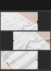 Top Loose V-Ausschnitt Chiffon Tank Top Damen