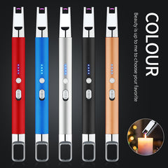 Wholesale Cross-border Exclusively For Aromatherapy Candle Gas Stove USB Pulse Charging Lighter Hanging Ignition Gun Igniter