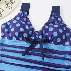 European And American New Large Size Split Swimsuit Feminine