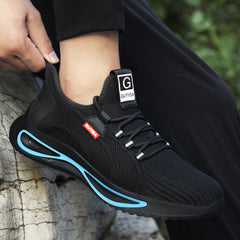 Chaussures à bout en acier pour hommes, chaussures de sécurité de travail, baskets antidérapantes et indestructibles