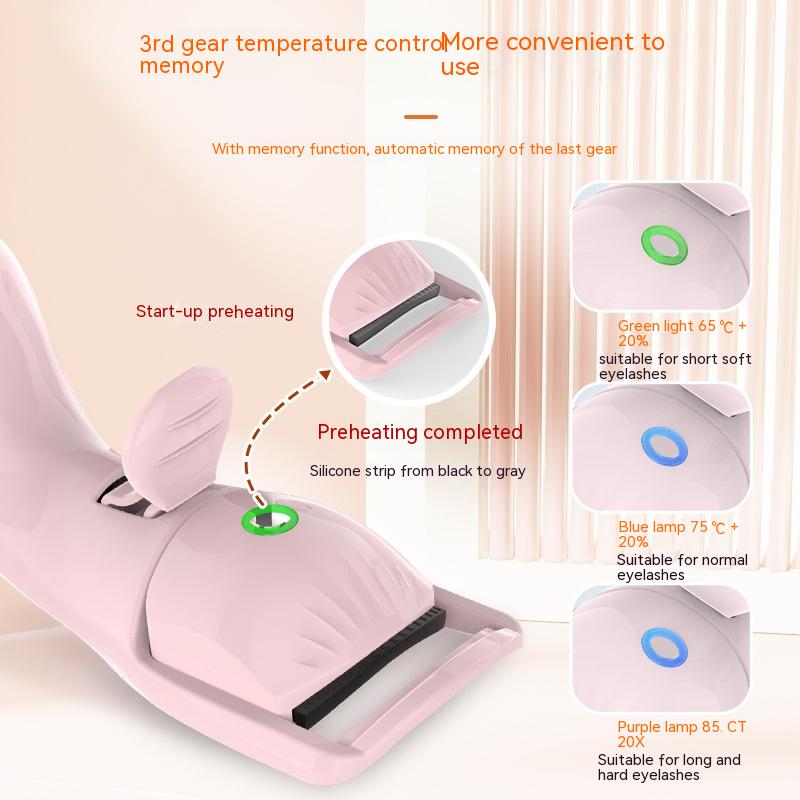 Hot Eyelash Curler Smart Charging Three-speed Temperature Control