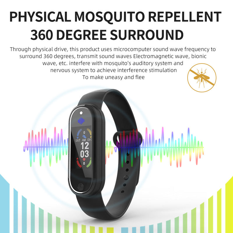 New Mosquito Repellent Bracelet Ultrasonic Insect Wristband Watch Portable Repeller Electronic Bracelet Anti Mosquito Baby Kids Adults
