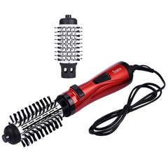 Professional Hair Dryer Rotary Brush Machine 2 in 1 Multifunction Hair Curler Curling Iron Wand Styling Tools