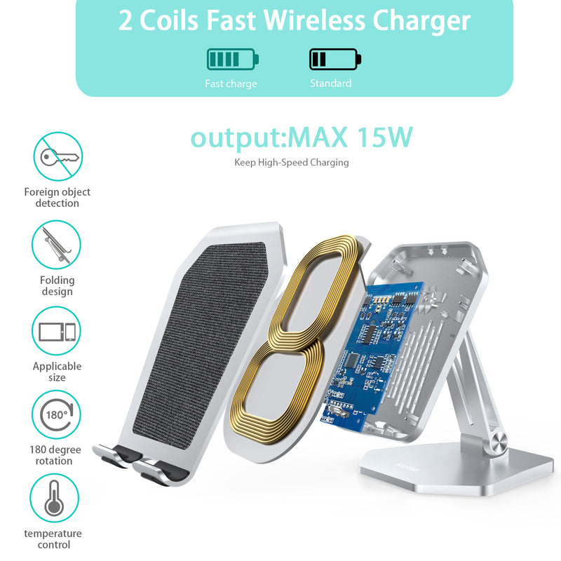 Wireless charging 15W fast charging wireless charger