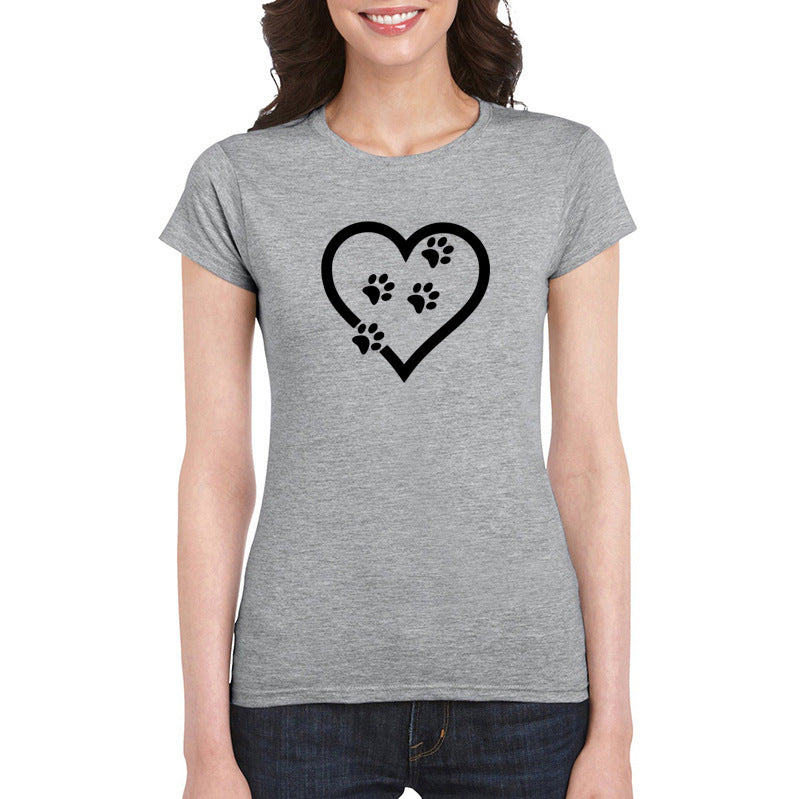 Love Print Ladies New T-Shirt