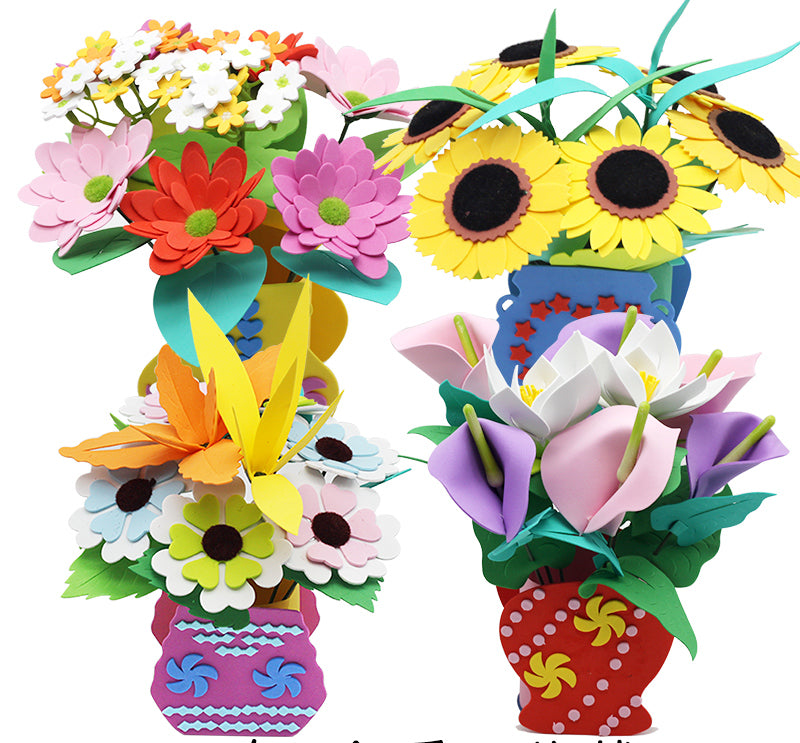 Handmade Diy Flowerpot Children's Handmade Material Package