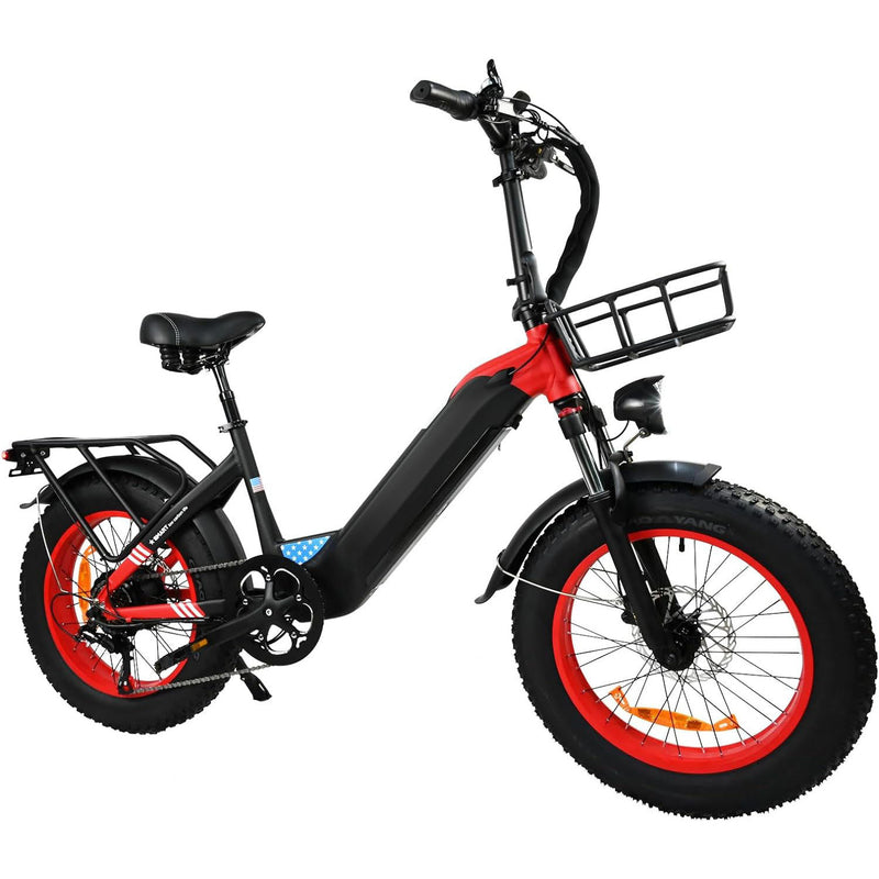 Electric Bike For Adults, Snowmobile 20 X 4 Inches Fat Tire Bike, 500W Motor Electric Bicycle, 25MPH Mountain E-Bike US only