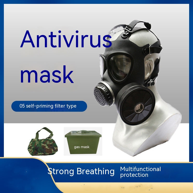 FM Type Gas Mask 05 Type Gas Mask Anti-dust Poisonous Smoke Poison Emergency Mask