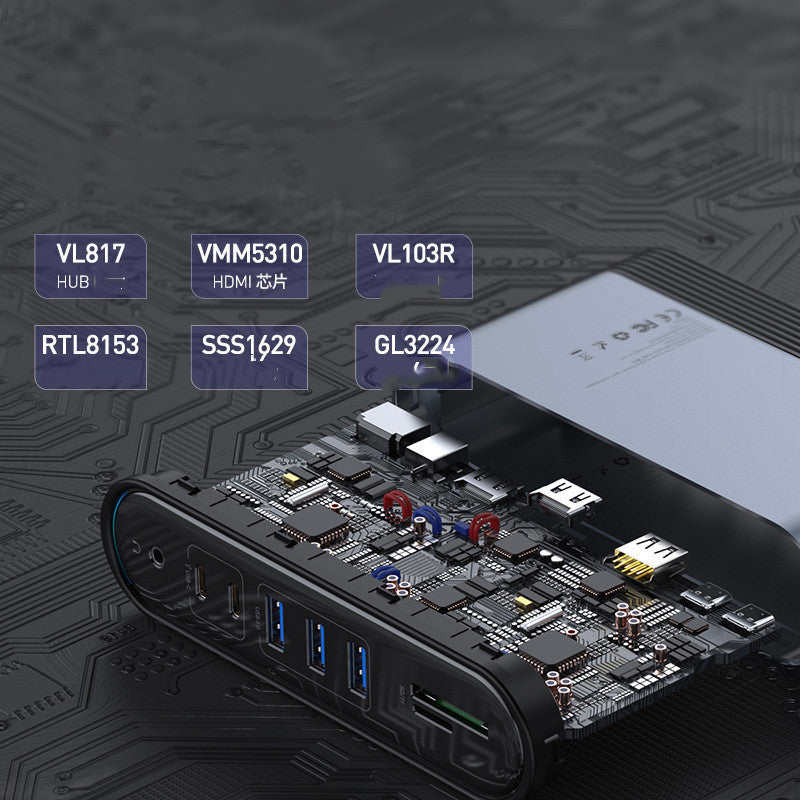 Docking station computer converter