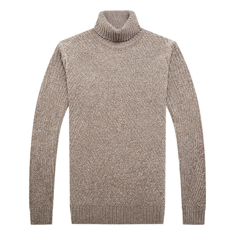 Men's chenille casual sweater