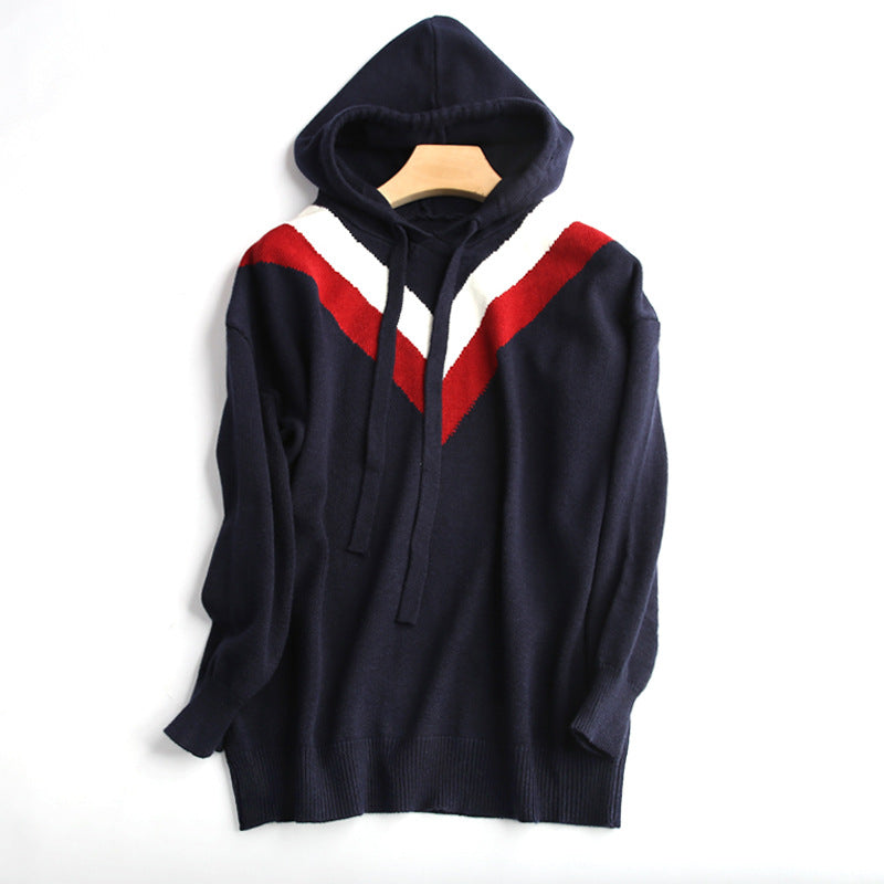 Hooded sweater pullovers and hoodies