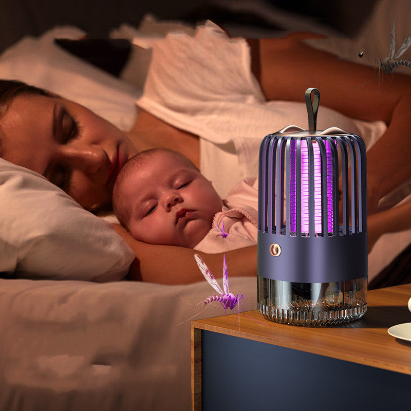 Silent Electric Shock Suction Mosquito Killer Lamp