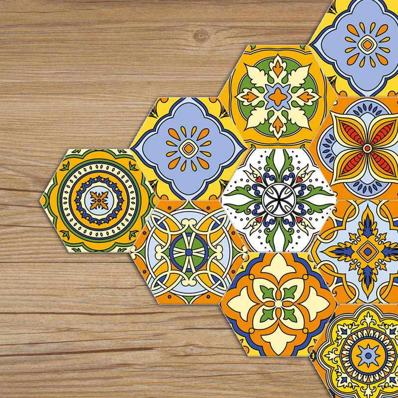 Moroccan style floor wall sticker