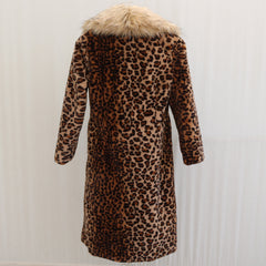 Fashion Women's Thick Warm Mink Fur Coat