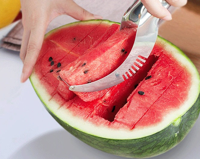 Stainless Steel Cutter For Watermelon Hami Melon Pitaya Pawpaw