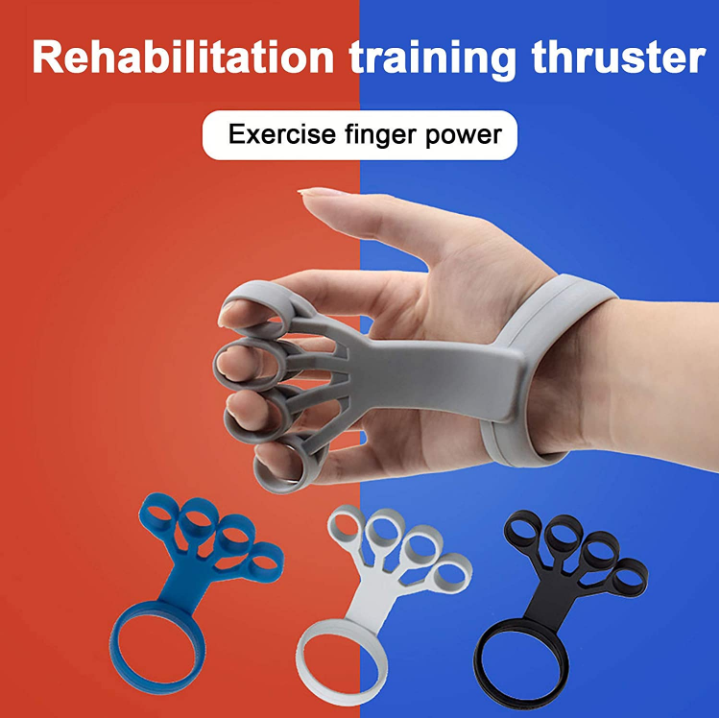 Dispositif de préhension en Silicone, civière d'exercice pour les doigts, pour l'arthrite, entraîneur de préhension, renforce l'entraînement de rééducation pour soulager la douleur
