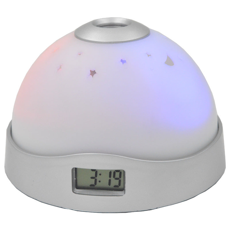 Projection Alarm Clock Night Light