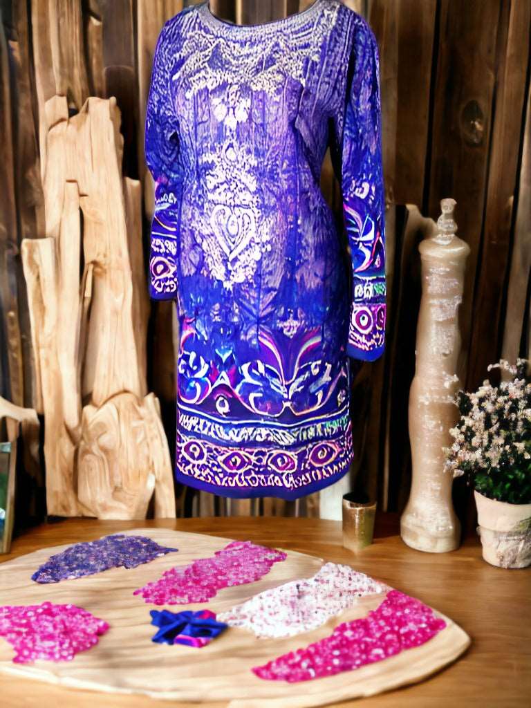 100% cotton pakistani kurti dress (medium).