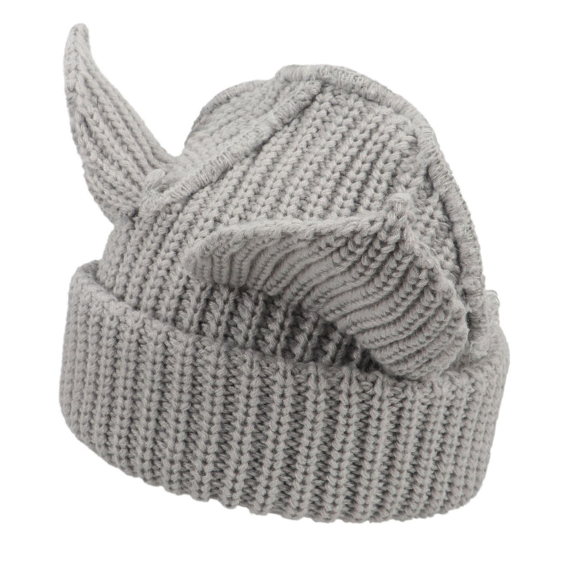 Devil Ears Thickened All Acrylic Knitted Hat