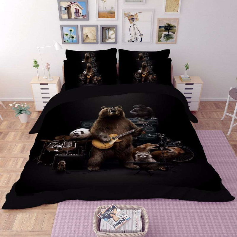 Animal four-piece bedding