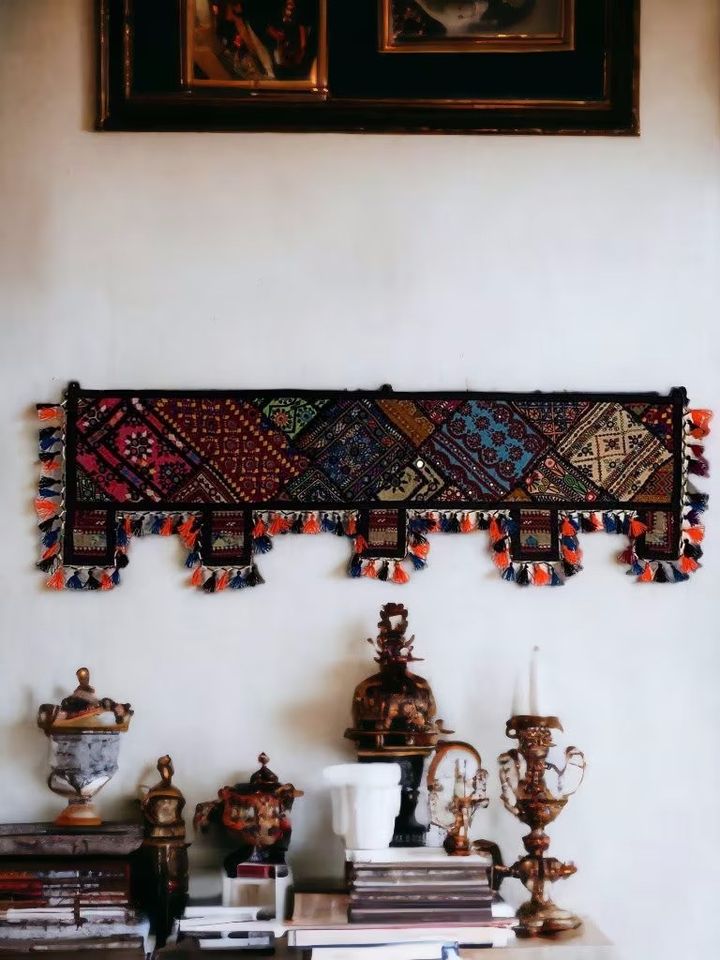 One-of-a-Kind Handmade Traditional Wall Hanging: A Beautiful and Unique Gift for Your Home