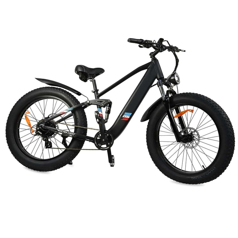 500W Motor Electric Bike For Adults - 25MPH Speed Removable Battery 48V 12AH, 26 Inches Fat-Tire Electric Bicycle US only