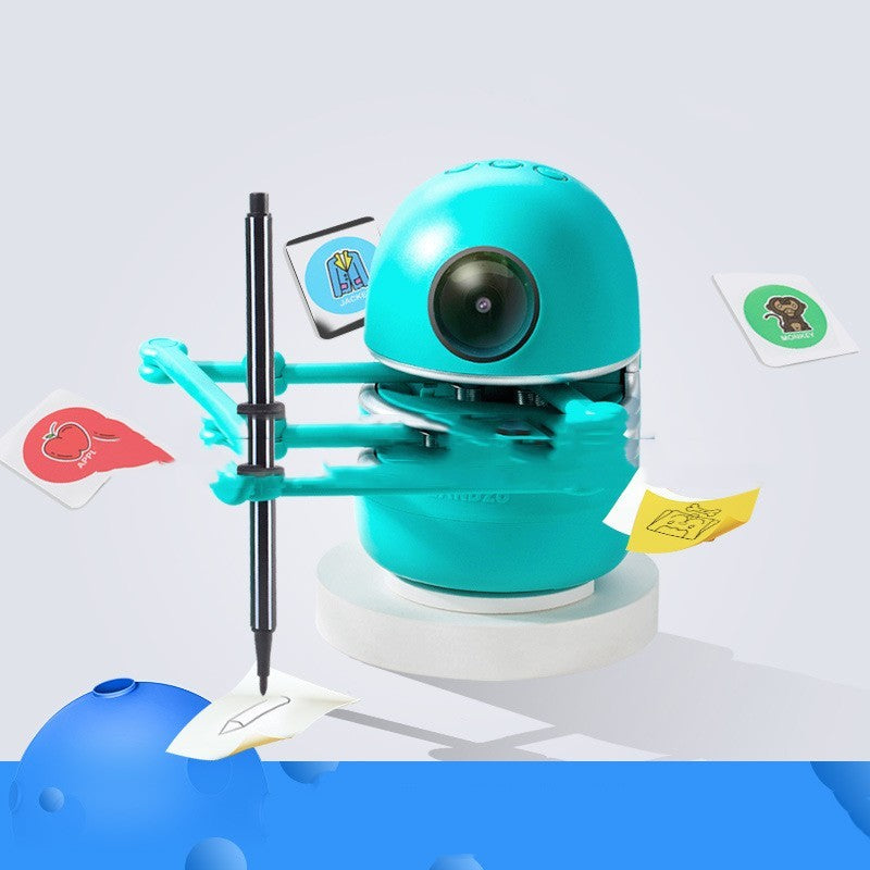 Landzo Kunxi – Robot de peinture pour enfants, stylo Simple, apprentissage automatique du dessin, éducation précoce intelligente