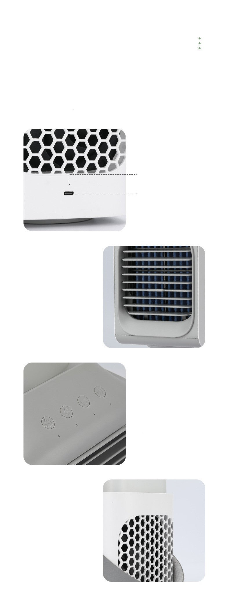 Household Mini Desktop Air Conditioner