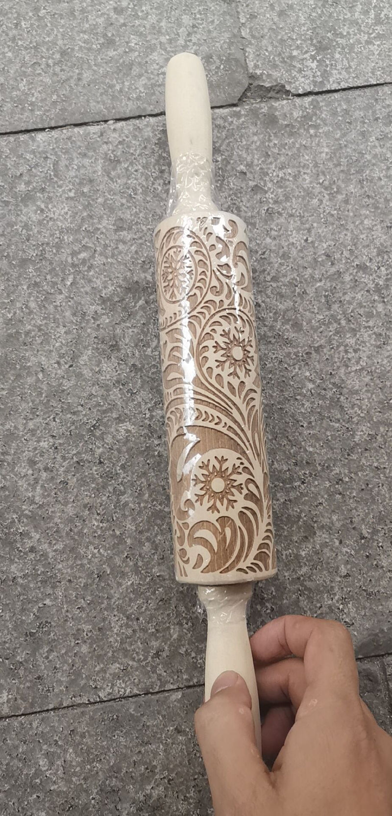 Christmas gift printing rolling pin