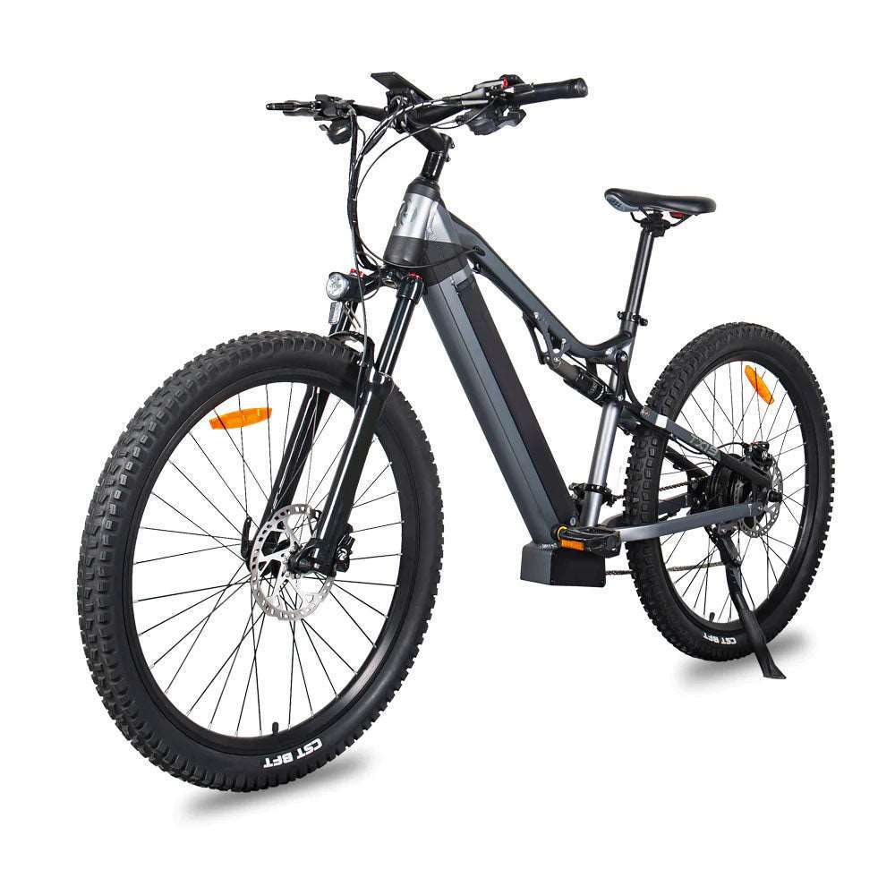 500W Electric Bicycle Ebike 27.5 Inches Mountain E-Bike 48V City EMTB 27 Speed Gray US only