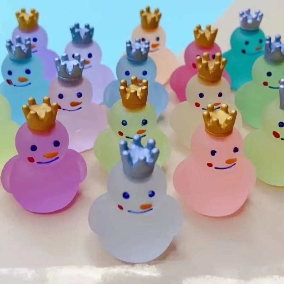 Resin Handmade DIY Handmade Snowman Modeling Accessories