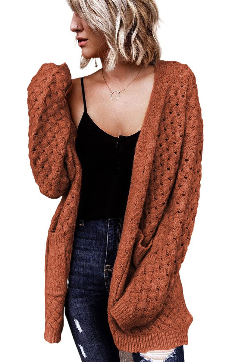 Knitted Cardigan Sweater Coat For Women