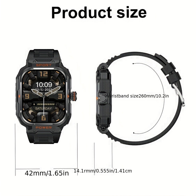 Full touch HD screen, metal alloy body, TWS sports earbuds + IP67 waterproof smart watch 2-in-1, 360 mAh battery for long-lasting usage, supports customizable watch faces, NFC unlocking