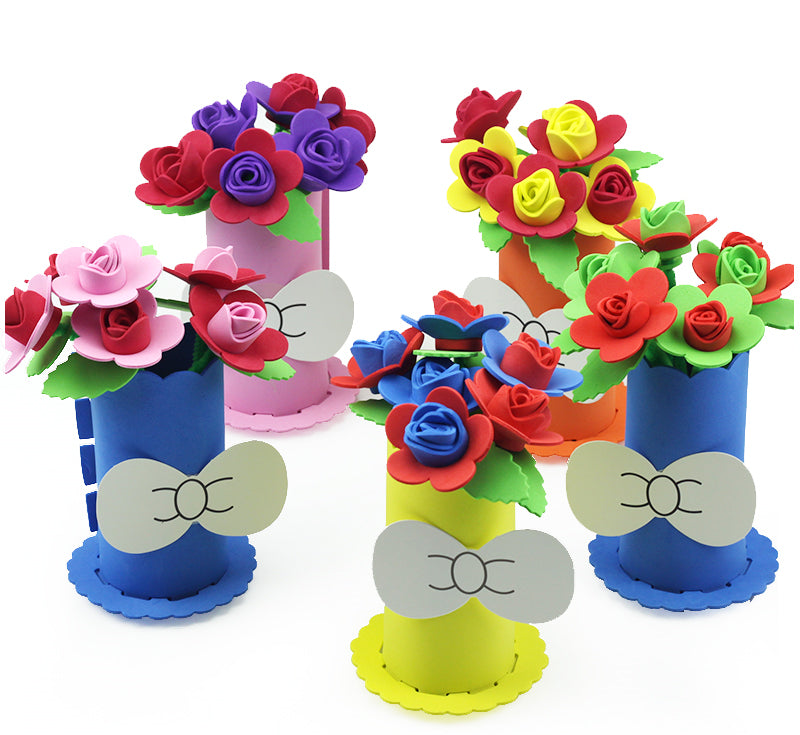 Handmade Diy Flowerpot Children's Handmade Material Package