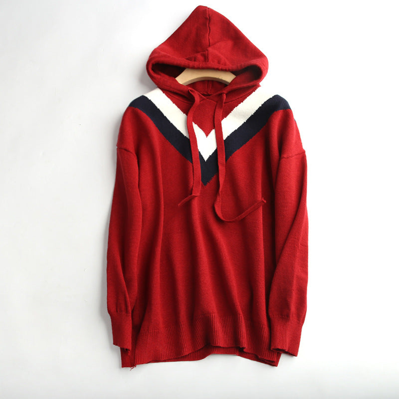 Hooded sweater pullovers and hoodies
