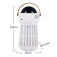 2 In 1 Electric Mosquito Killer Lamp Star Ceiling Projection Kill Mosquitoes For Outdoor And Indoor