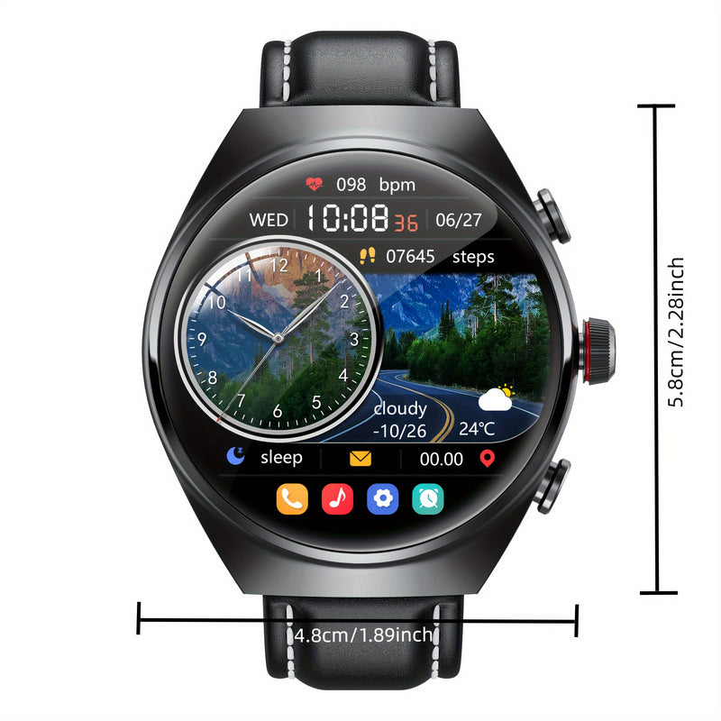 Full HD screen alloy shell, TWS sports headset+outdoor IP67 waterproof smart watch, 400mAh battery over long -term battery life, support custom dial, NFC unlock, various sports data tracking