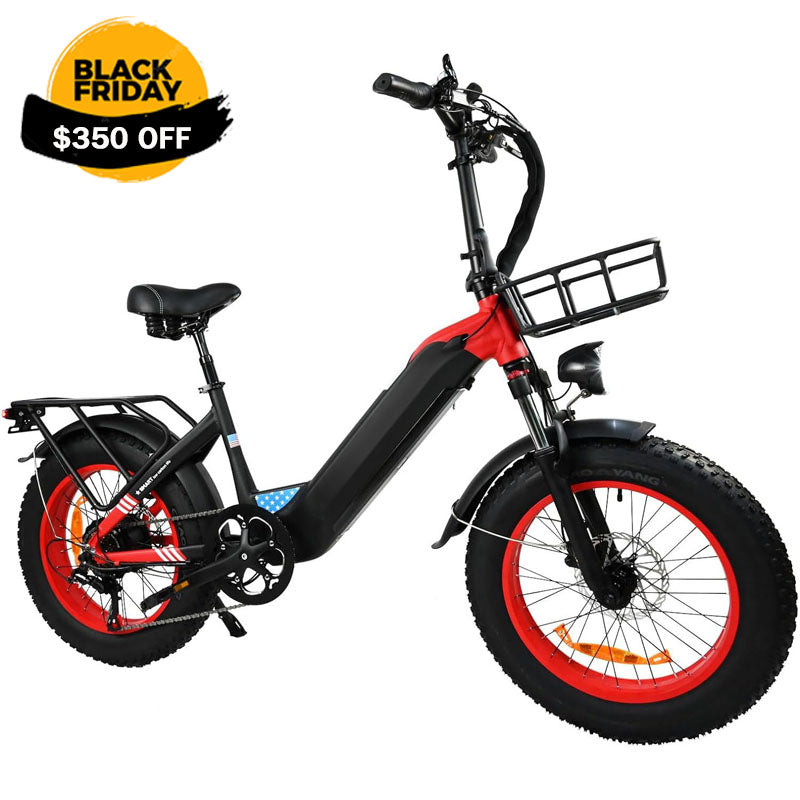 Electric Bike For Adults, Snowmobile 20 X 4 Inches Fat Tire Bike, 500W Motor Electric Bicycle, 25MPH Mountain E-Bike US only