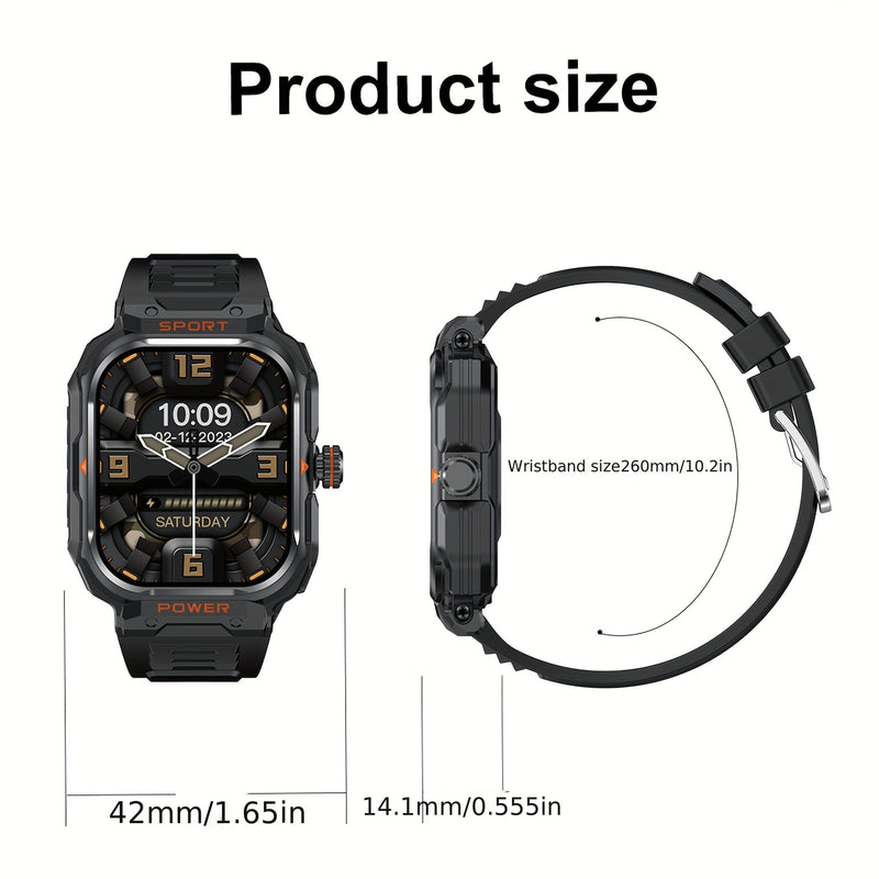 Full Touch HD Screen, Metal Body, TWS Sports Earbuds + IP67 Waterproof Smart Watch 2-in-1, 360 MAh, DIY Watch Faces, NFC, Multi-sport Data Tracking, Message Reminders, Sleep Monitoring