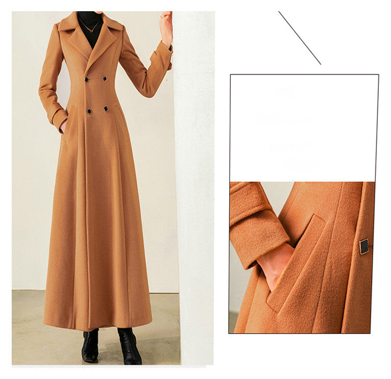 High Sense Daily 100 Faced Woolen Coat