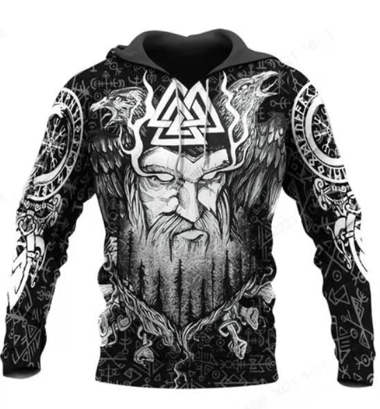 Men's Hoodie 3D Digital Printing Hoodie