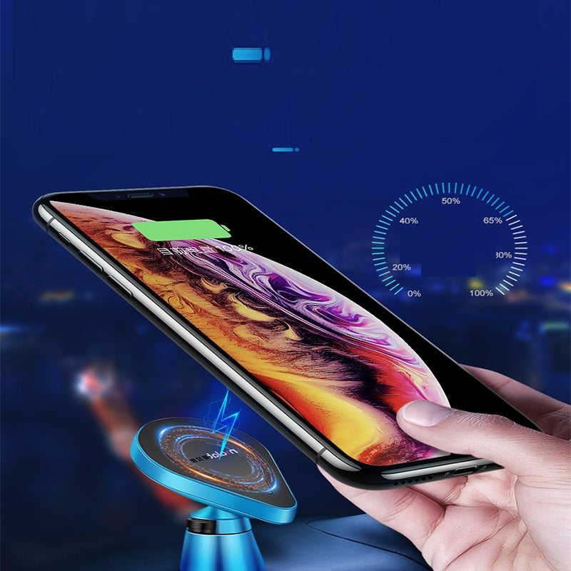 Wireless charger magnetic fast charging