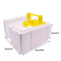 Queen Bee Rearing Kit – Foam Nuc Beehive Box Set for Mating & Pollination | Beekeeping Tools & Supplies