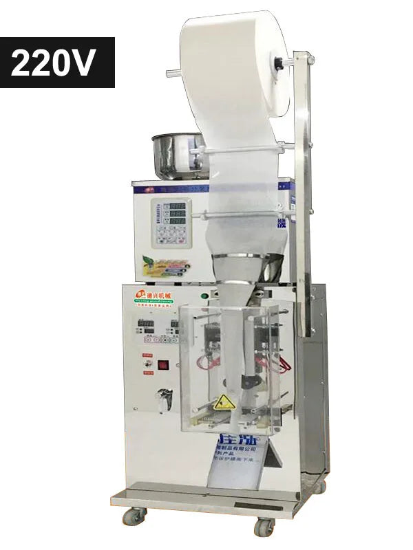 1-50g Automatic Quantitative Sealing Machine – Tea Bag Packing Machine, Automatic Weighing Machine for Powder/Granule Filler (110V/220V)