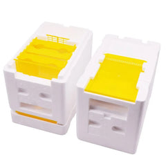 Queen Bee Rearing Kit – Foam Nuc Beehive Box Set for Mating & Pollination | Beekeeping Tools & Supplies
