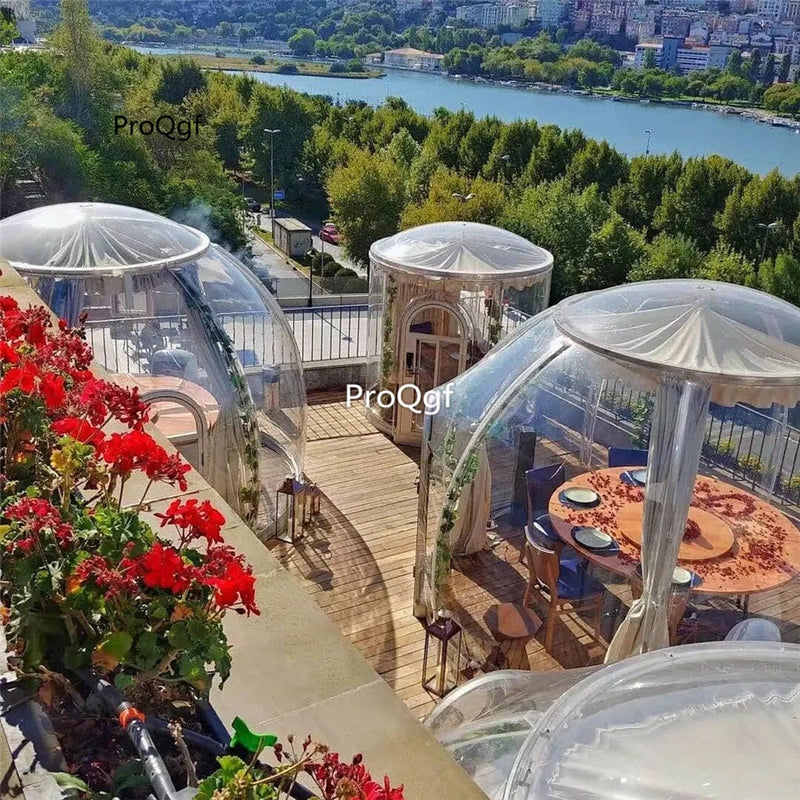 Prodgf 1Pcs A Set Bubble House Camping Transparent Tent Hotel