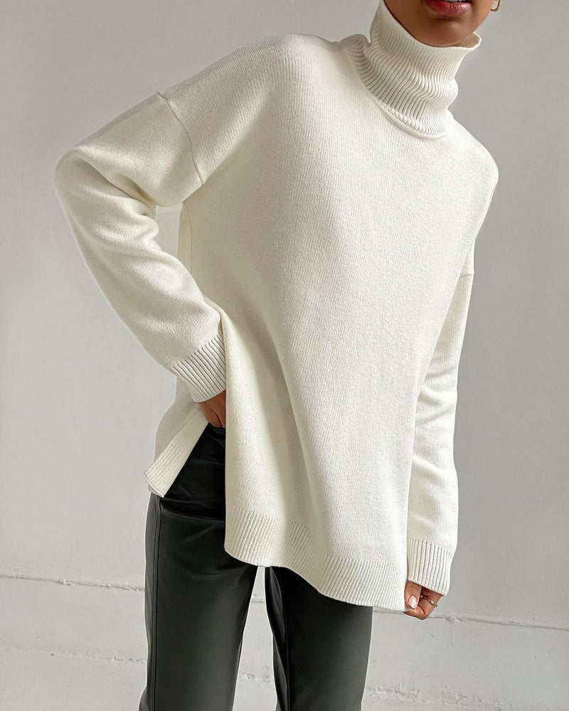 Women's Fashion Loose Turtleneck Sweater